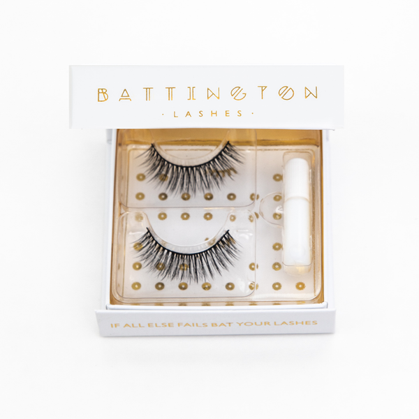 Harlow Lash with Minu Glue